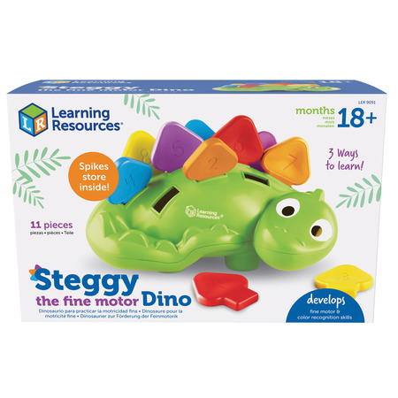 LEARNING RESOURCES Steggy the Fine Motor Dino 9091